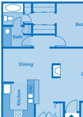 Sycamore Creek Town home Floor Plan